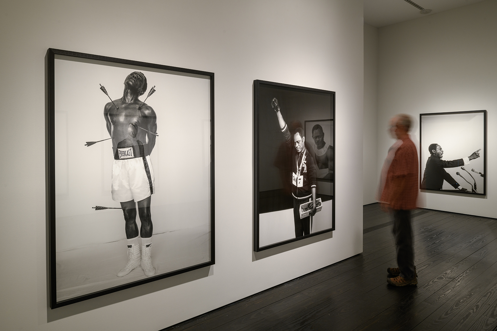 Installation view of Sameul Fosso African Spirits at the Menil Collection, Houston. Photo by Paul Hester_5